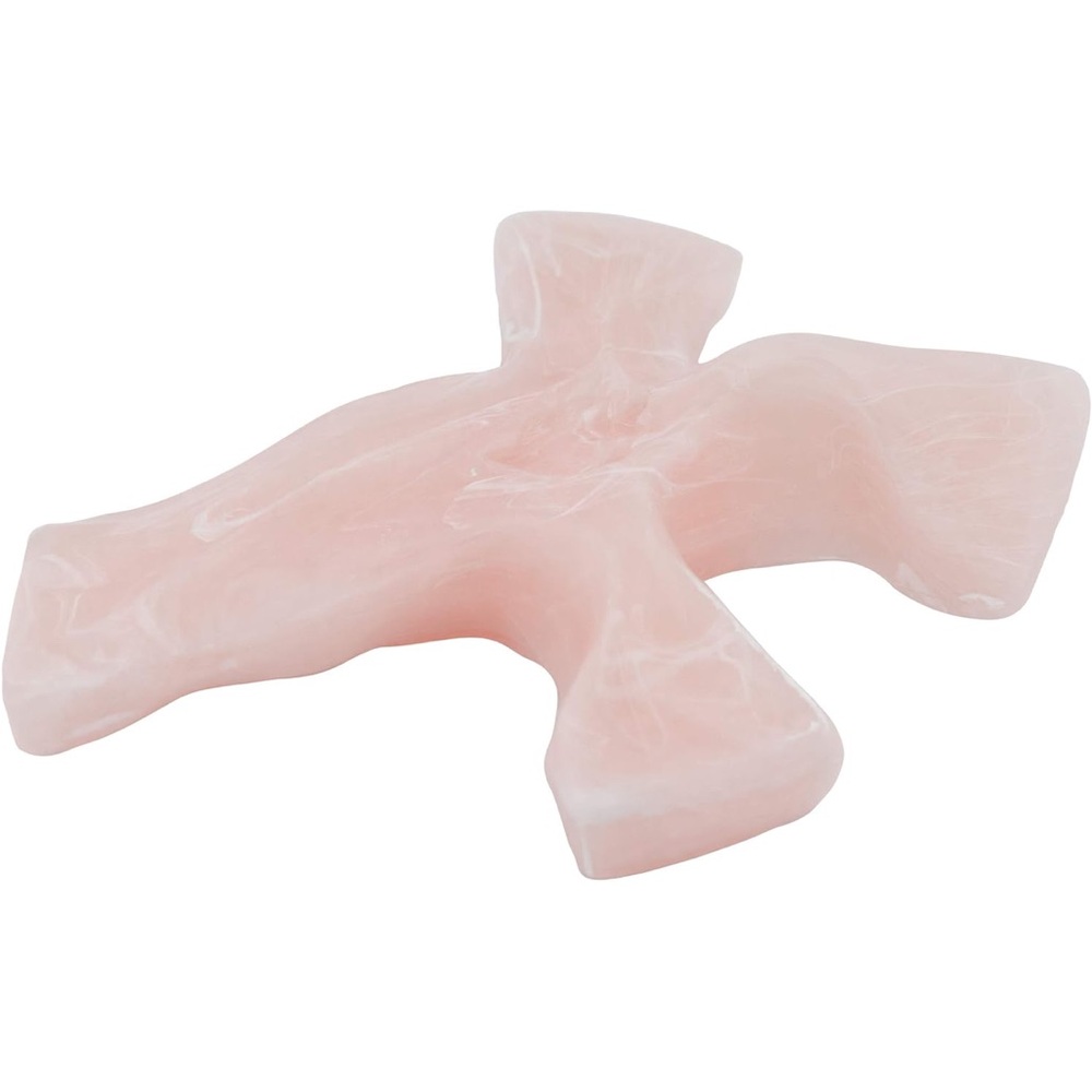 Elegant Pink Cross Home Decor - Picture 2 of 6